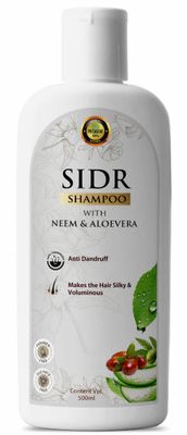 Sidr Shampoo with Neem Aloe Vera - An Anti Hair Loss Set Thickening formula For Hair Regrowth, Anti Thinning Sulfate Free For Men Women Anti Dandruff Treatment - 16.91 oz, Jujube Leaves