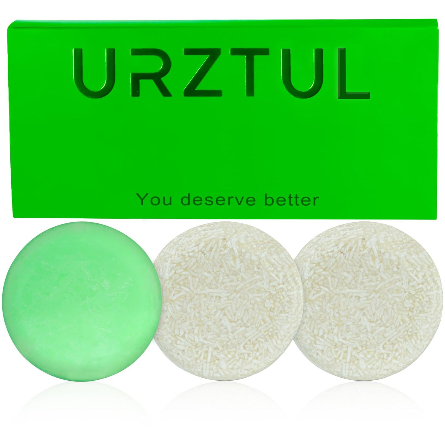3 PCS Rice Water Shampoo and Rosemary Biotin Conditioner Bar Set for Thinning Hair, Natural Solid Shampoo Soap Bar Oil Control for Men Women Hair Growth Strengthening, Hair Thickening Regrowth Combo