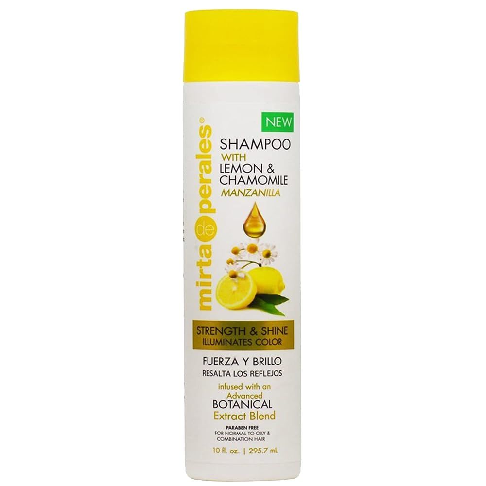 Mirta De Perales Shampoo with Lemon Chamomile Manzanilla 10 fl oz.