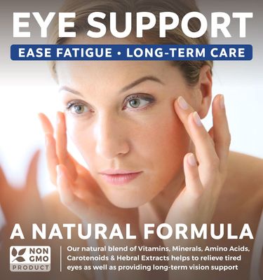 Lutein Eye Vitamins (Non-GMO) Vision Support Supplement for Tired and Dry Eyes - Maintain Vision Health with Zinc Powerful Bilberry, Milk Thistle, Grape Seed, and Turmeric Extracts - 60 Capsules