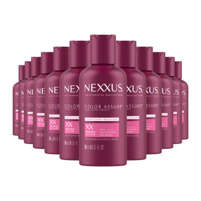 Nexxus Hair Color Assure Conditioner with ProteinFusion, 12 Count For Colored Treated Hair Color Hair Conditioner 3 oz