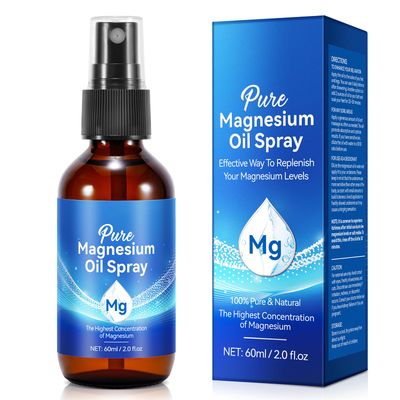 Generic Magnesium Oil Spray, Pure Magnesium Oil Spray for Feet, Nourish Skin and Promote Sleep, Topical Magnesium Oil 2 Fl.Oz