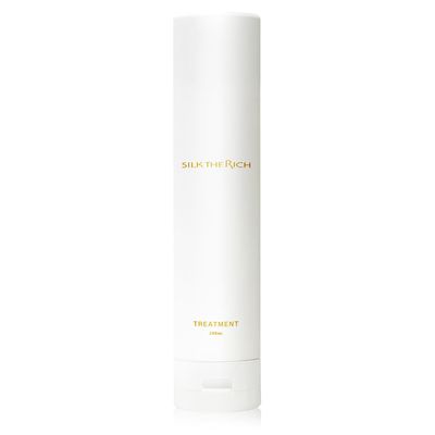 SILK THE RICH White Conditioner Treatment, Moisturizing Repairing Hair Conditioner for Women Men, Hydrating for Dry, Damaged, Color-Treated Hair, Paraben-Free, Phthalate-Free (8.5 fl oz, 250 ml)