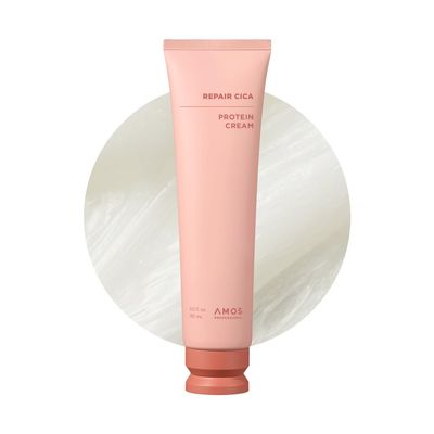 AMOS PROFESSIONAL Repair Cica Protein Cream l Anti-Frizz Deep Conditioner for Split Ends Breakage l 5.0 fl.oz