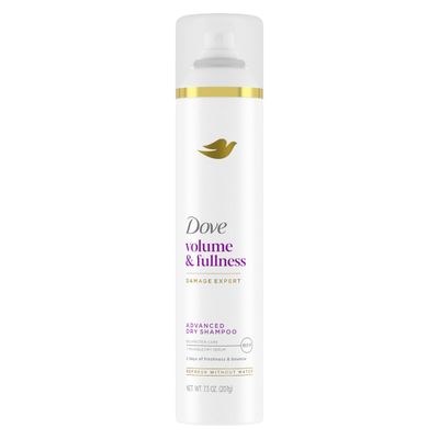 Dove Advanced Advanced Dry Shampoo Volume Fullness Refresh Revive Flat Hair Without Water for 2 Days of Freshness Bounce 7.3 oz