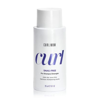 COLOR WOW Curl Wow Snag-Free Pre-Shampoo Detangler - Adds slip to curls before you shampoo for tangle-free washing and a deeper, fresher clean Reduce Breakage