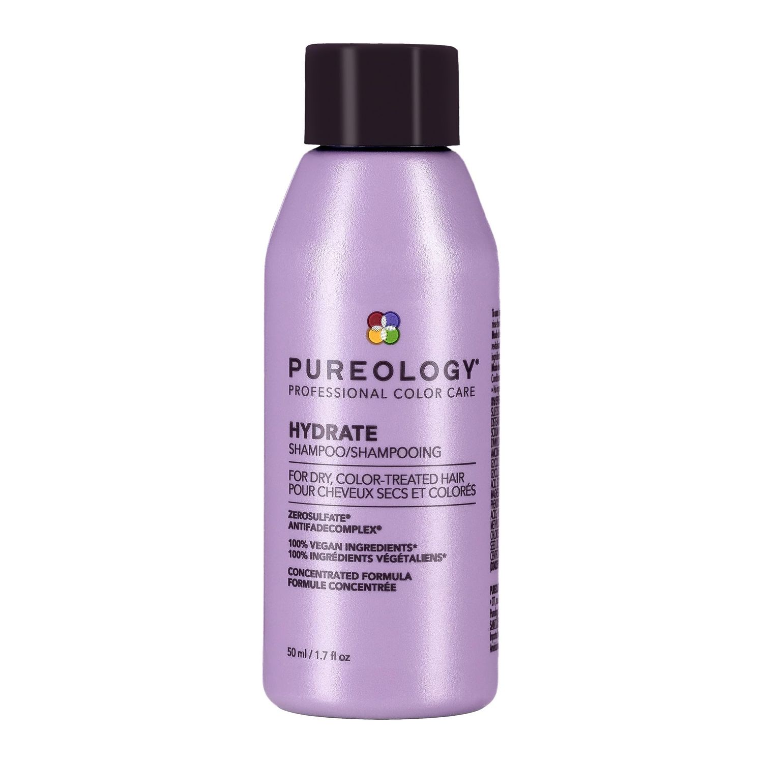 Pureology. Hydrate Moisturizing Shampoo For Medium to Thick Dry, Color Treated Hair Sulfate-Free Vegan