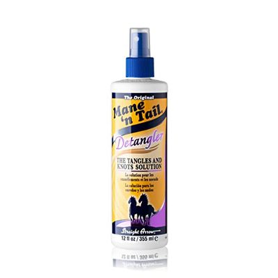 Mane &#39;n Tail Detangler 12 oz - pH Balanced Formula to Eliminate Tangles, Knots Split Ends, Adds Shine and Improves Manageability