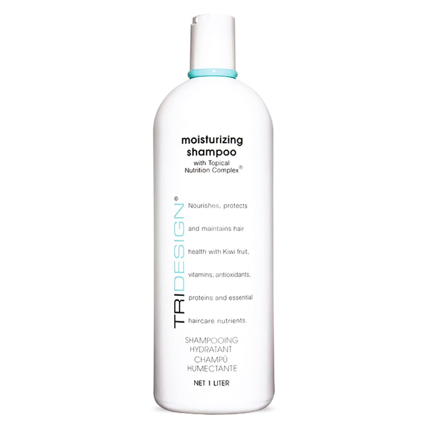 TRI Hair Care Moisturizing Shampoo - Revitalizing Hair Shampoo with Topical Nutrition Complex for Men and Women, Home or Salon Shampoo, 34 Oz Hair Products to Hydrate Nourish Hair
