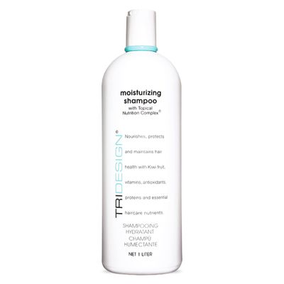 TRI Hair Care Moisturizing Shampoo - Revitalizing Hair Shampoo with Topical Nutrition Complex for Men and Women, Home or Salon Shampoo, 34 Oz Hair Products to Hydrate Nourish Hair