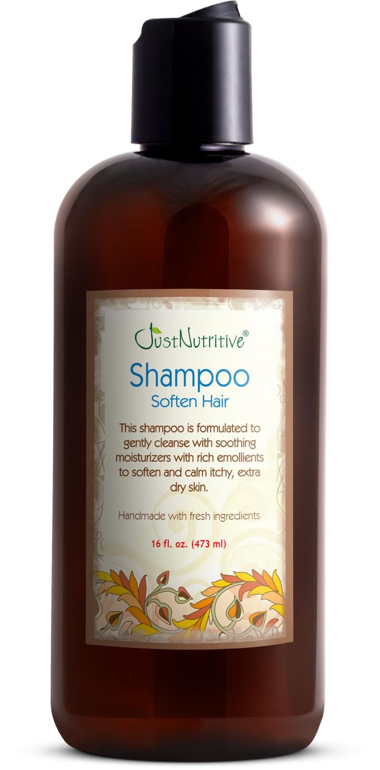 Just Nutritive Psoriasis Soften Hair Shampoo Natural Shampoo for Scalp Concerns Sulfate Free Shampoo for Men and Women Scalp Treatment for All Hair Types 16 Fl Oz