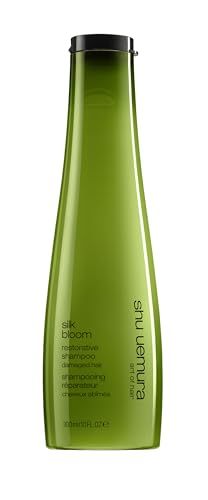 shu uemura art of hair Silk Bloom Shampoo For Damaged Hair - Gently Cleanses and Repairs, Nourishes Damaged Hair, With Japanese Argan Oil