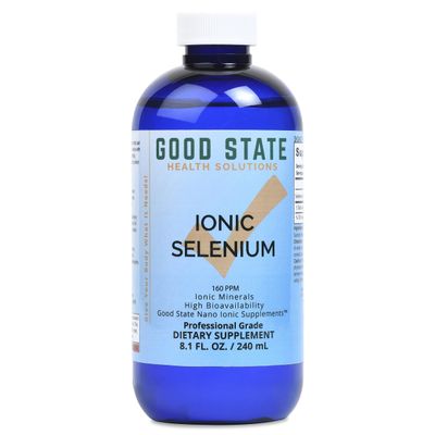 Good State Liquid Ionic Selenium Superior Cellular Absorption Boosts Immune System Helps Break Down and Reduce Toxic Metals 96 Servings 8 fl oz