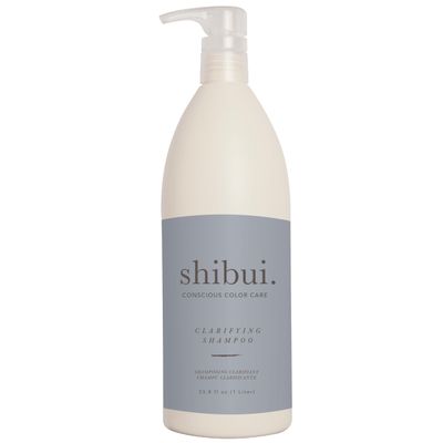 SHIBUI Clarifying Shampoo, Deeply Cleanses, Purifies Enhances Shine, Color-Safe Silicone-Free, 33.8 Fl Oz