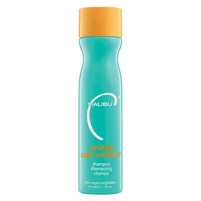 Malibu C Hydrate Color Wellness Shampoo - Shampoo for Color Treated Hair and Fights Fade - Sulfate Free Gentle Cleansing Hair Care (9 oz)