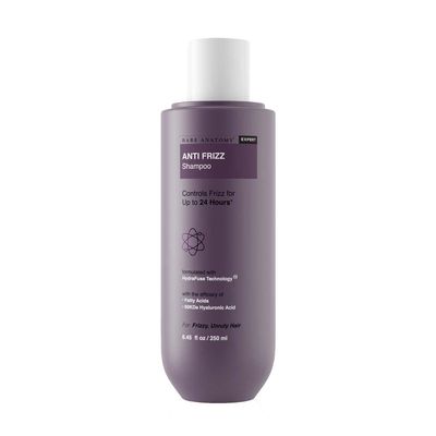 Bare Anatomy Anti Frizz Shampoo, Frizz Control Upto 24 Hours, Powered By Hyaluronic Acid Fatty Acids, Dry Frizzy Hair, Smooth, Shiny Frizz Free Hair For Unisex, 250ml