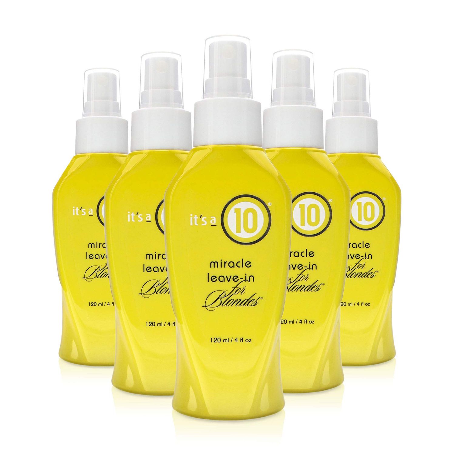 it&#39;s a 10 Haircare Miracle Leave-In Conditioner for Blondes 4 oz (Pack of 5)