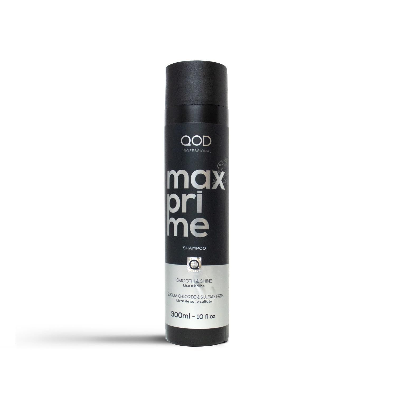 QoD PRO Max Prime Shampoo For Straight or Straightened Hair Prolong The Smooth Effect or Straighted Hair 300ML - 10fl oz