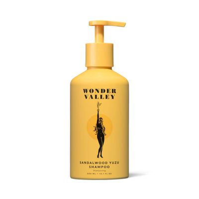 WONDER VALLEY - Sandalwood Yuzu Shampoo Vegan, Cruelty-Free, Sulfate-Free Hydrates, Strengthens, and Boosts Volume (10.1 fl oz 300 ml)