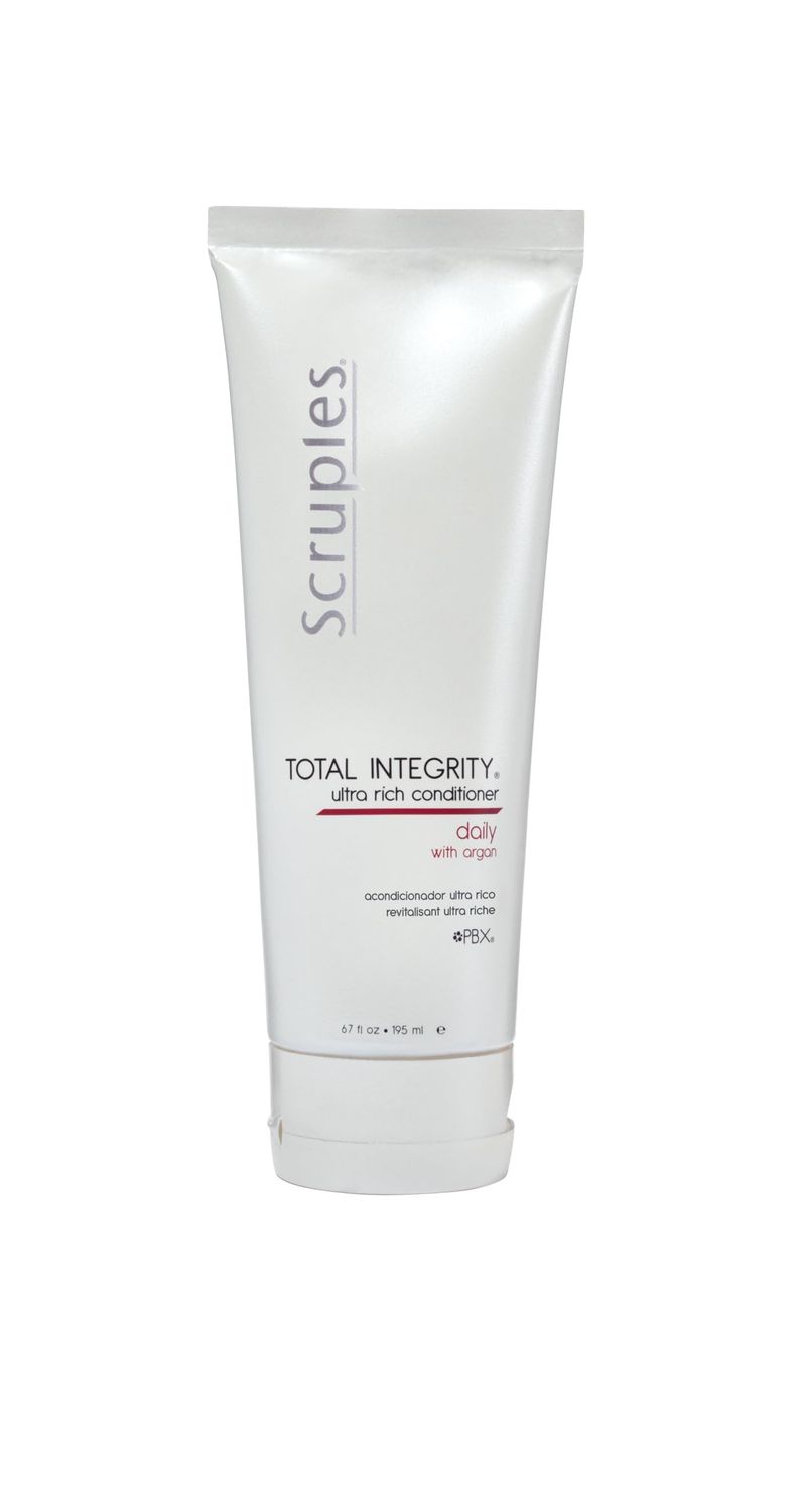 Scruples Total Integrity Moisturizing Conditioner for Dry Hair - A Keratin, Quinoa Argan Oil Formula to Deeply Penetrate Restore Moisture to Dull, Brittle Hair (6.7 oz)