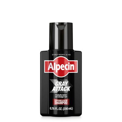 Alpecin Gray Attack Caffeine Color Shampoo, 6.76 Fl Oz