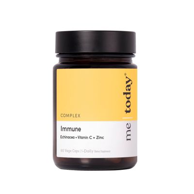 me today - Immune Supplement for Adults, Echinacea, Vitamin C and Zinc, Immune System Support, Vegetarian, 60 Capsules