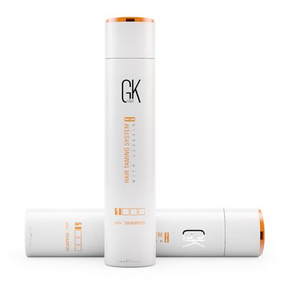 GK HAIR pH Pre-Treatment Clarifying Shampoo For Preps Hair Deep Cleansing Removes Impurities -With Aloe Vera Vitamins Natural Oils All Hair Types Men and Women (Ph Shampoo 10.1 Fl Oz)