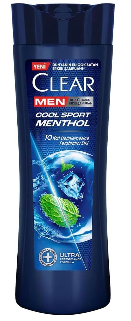 Generic NEW Clear Men Anti-Dandruff Shampoo Cool Sport Menthol Refreshing Menthol Effect 350 ml