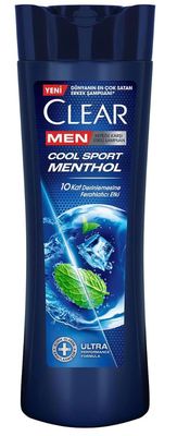 Generic NEW Clear Men Anti-Dandruff Shampoo Cool Sport Menthol Refreshing Menthol Effect 350 ml