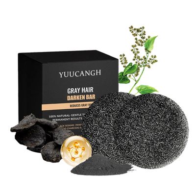 YUUCANGH Gray Hair Reverse Bar Mane Gray Reverse Bar, Shampoo Soap for Women and Men, 1.94 OzPcs, 2 Pack
