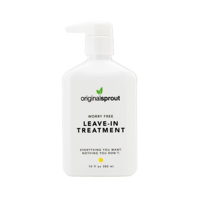 Original Sprout Worry Free Leave-In Conditioner Treatment and Detangler for All Hair Types, 10 oz. Bottle