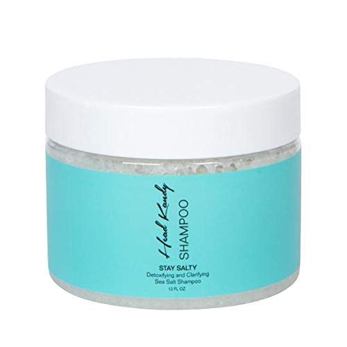 Head Kandy Stay Salty Sea Salt Purifying Detoxifying Shampoo Safe for Colored Treated Hair Seaweed For Hydration, Volume Shine 12 oz
