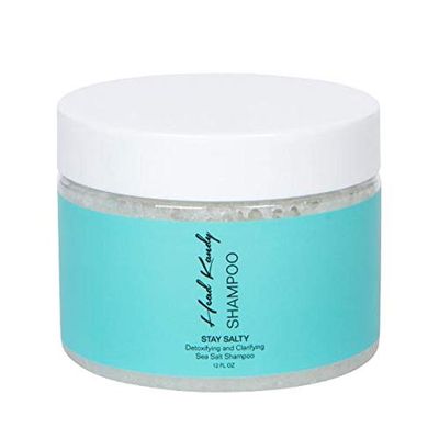 Head Kandy Stay Salty Sea Salt Purifying Detoxifying Shampoo Safe for Colored Treated Hair Seaweed For Hydration, Volume Shine 12 oz