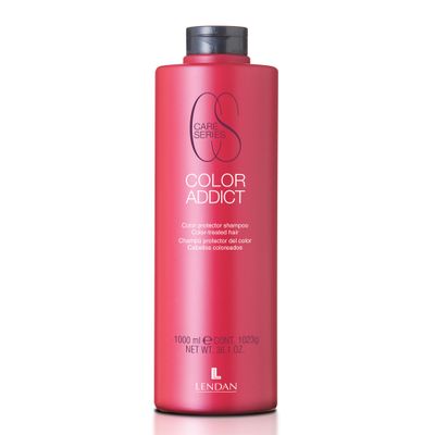 Lendan - Colored Hair Shampoo - Color Addict Shampoo - 1000 ml - Prevents Color Fading in Dyed Hair - Seals, Protects, and Regenerates the Cuticle - Shiny and Soft Hair