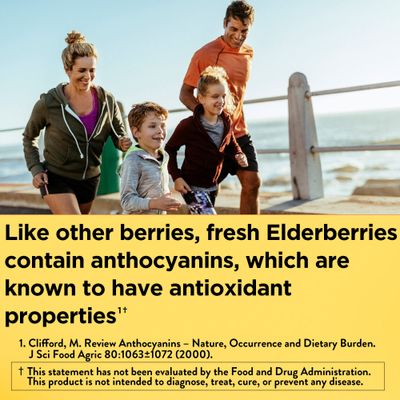 Nature Made Elderberry with Vitamin C and Zinc, Dietary Supplement for Immune Support, 100 Gummies, 50 Day Supply