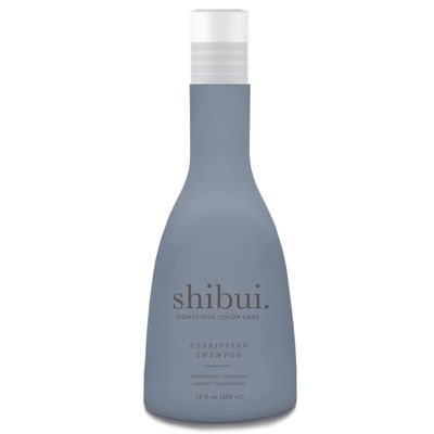 SHIBUI Clarifying Shampoo, Deeply Cleanses, Purifies Enhances Shine, Color-Safe Silicone-Free, 12 Fl Oz