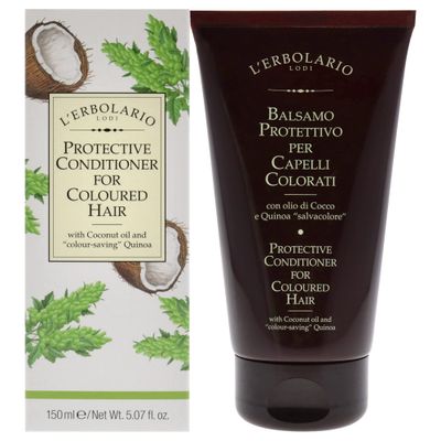 L&#39;Erbolario Protective Conditioner for Coloured Hair - Conditioner for Oily Hair - Detangles Your Hair Easily - Deep Conditioner for Dry Damaged Hair - Leaves Strands Shinier and Fuller - 5.07 oz