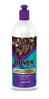 Novex Hair Care My Curls Memorizer Leave in Conditioner, 17.6 oz.