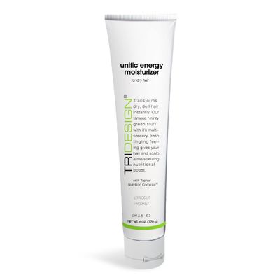 TRI Design Unific Energy Moisturizer Conditioner - Leave In Conditioner for Curly Hair, Anti Frizz Hair Serum Deep Conditioner for Dry, Damaged Hair - Frizz Control Hair Care Solution - 6 oz Tube