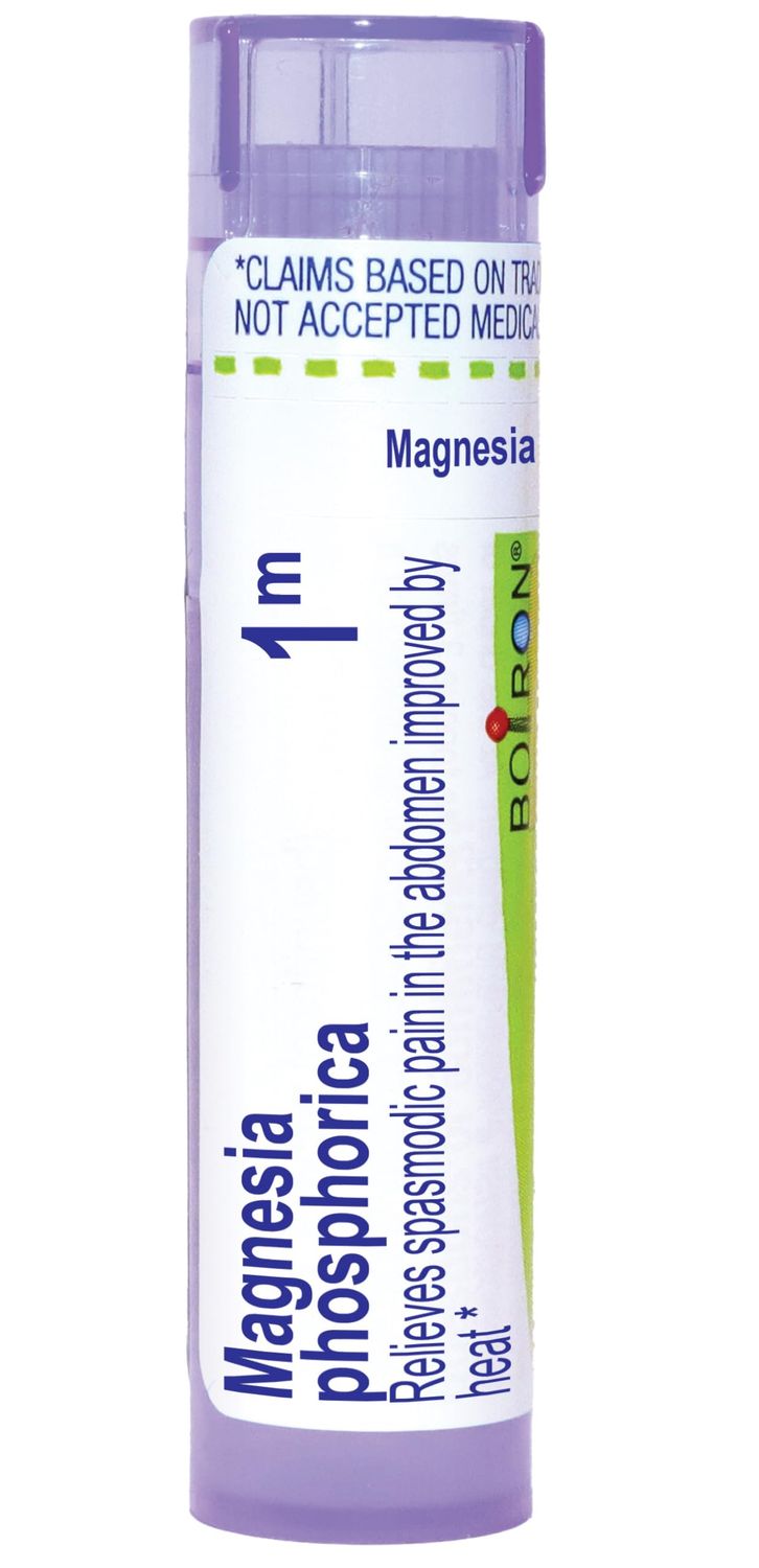 Boiron Magnesia Phosphorica 1M for Spasmodic Pain in The Abdomen - 80 Pellets