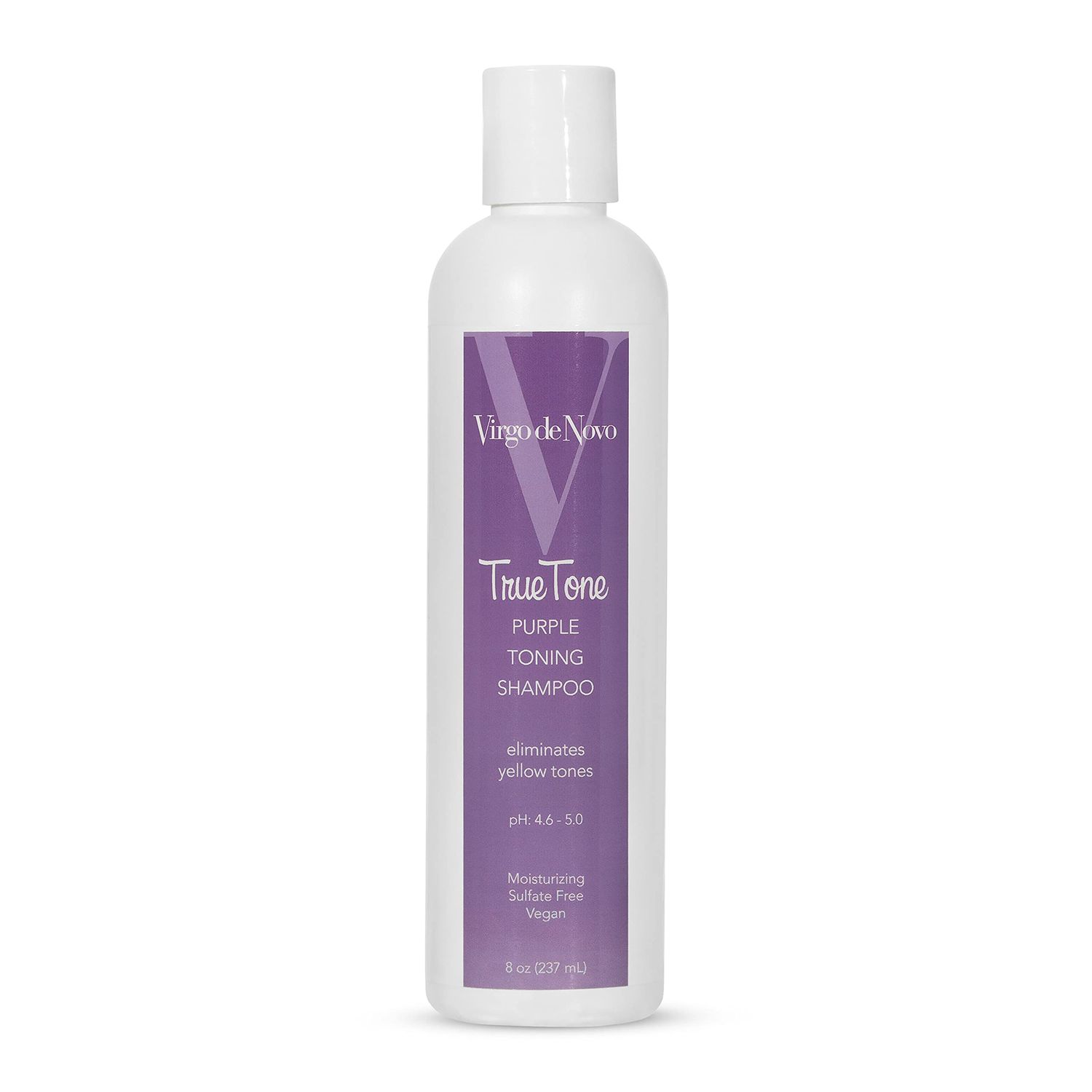 Virgo de Novo Professional Haircare True Tone Purple Toning Shampoo 8 oz