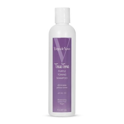 Virgo de Novo Professional Haircare True Tone Purple Toning Shampoo 8 oz