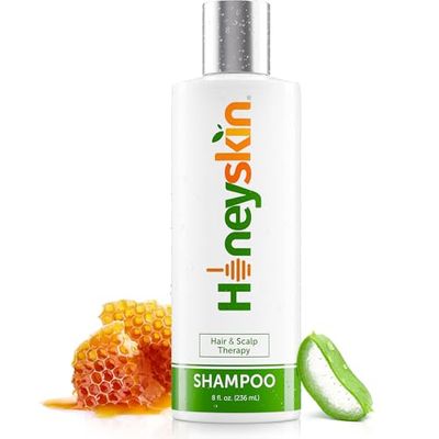 Hair Growth Shampoo for Women with Manuka Honey - Best Shampoo for Thinning Hair and Hair Loss - Sulfate-Free Shampoo for Color-Treated hair and Dry Scalp Hydrating Shampoo (8 oz)