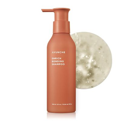 AYUNCHE Enrich Bonding Shampoo for Damaged Hair 11.8oz No more Tangled Hair and Split Ends Intensive Care Korean Salon Brand