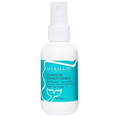 Mermaid Extension Care Leave-in Conditioner, Travel Size, Heat Protectant, Detangling, Moisturizing Formula for Hair Extensions, 2 fl oz