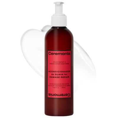 Ceremonia Guava Protect Repair Conditioner with Aloe Vera for Damaged and Color Treated Hair 8.45 Fl Oz 250 mL