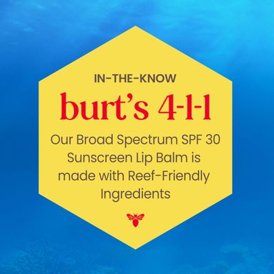 Burt s Bees SPF 30 Lip Balm, Beaches and Cream, Water-Resistant Sun Care, Nano-Free Zinc Oxide Formula, Natural Origin Conditioning Lip Treatment, 3 Tubes, 0.15 oz.