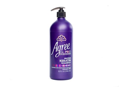 Agree Keratin Shampoo, Color Safe and Paraben Free, 32 oz