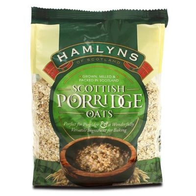 Hamlyns Scottish Porridge Oats, Grown, Milled and Packaged in Scotland, 750 Gram Bag (Pack of 1)