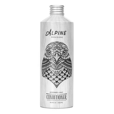 Alpine Provisions Rosemary Mint Conditioner - Naturally Moisturize, Repair, Strengthen with Essential Oils, Sunflower oil Aloe Vera, Vegan, Sulfate - Plant-Based Hair Care - 16.9 FL Oz